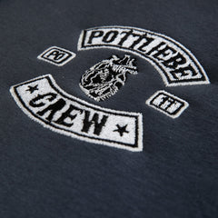 Hoodie "Pottliebe Crew" Dark Indigo Grey