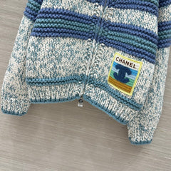 Chunky knit crochet sweater oversized coat