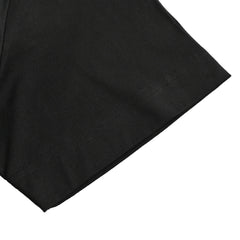 Pin letter printed short sleeved