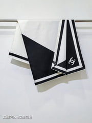 Square silk scarf