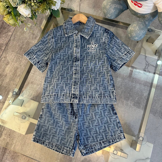 boy Denim Suit
