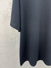 Nine-grid skull short sleeves on the back