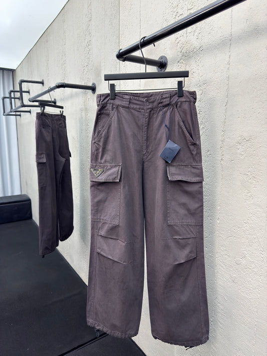 Distressed trousers