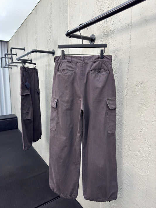 Distressed trousers