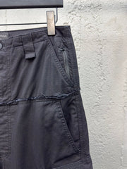 Spliced detachable overalls