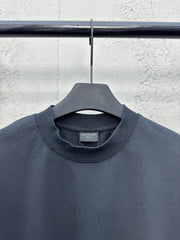 Cracked printed short sleeves