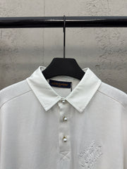 Wool-knitted polo POLO shirt