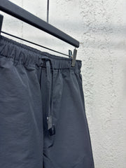 Hollow embroidery shorts