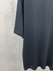 Back ink-splashed printed short sleeves