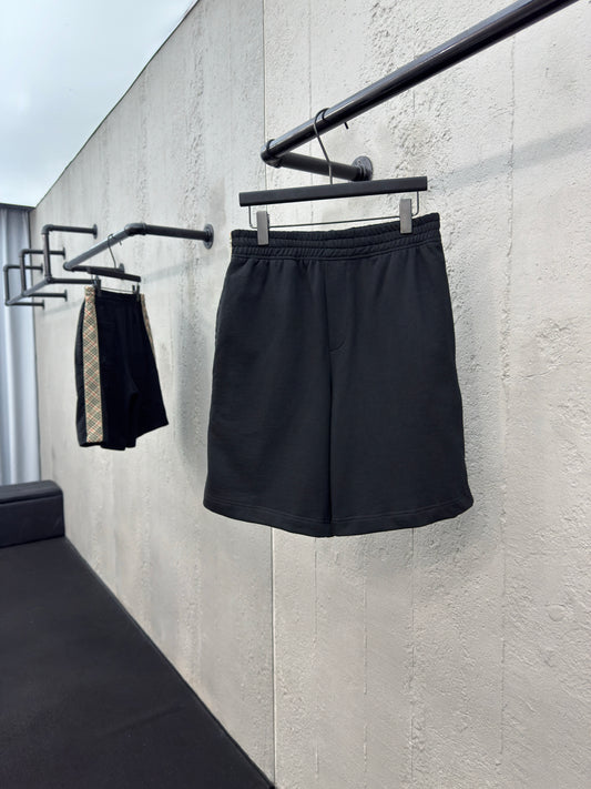 Checkered ribbon shorts