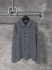 All-over printed knit shirt