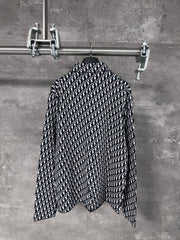 All-over printed knit shirt