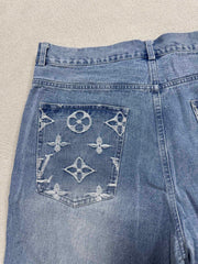 Cloud Dog Jacquard Denim pant