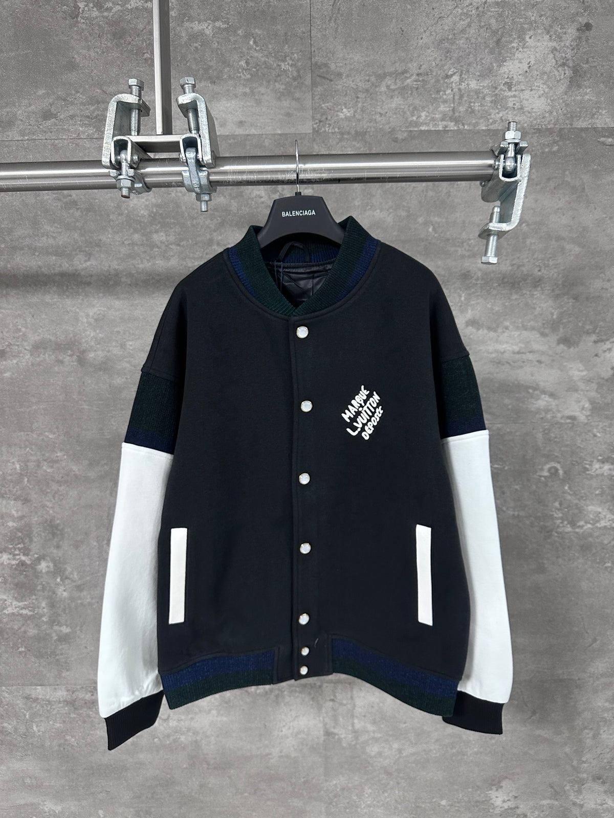 Colorful Threaded Baseball Jacket