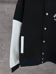 Colorful Threaded Baseball Jacket