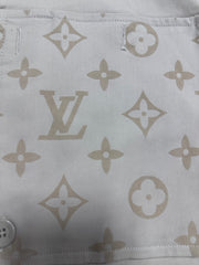 Embossed denim work jacket