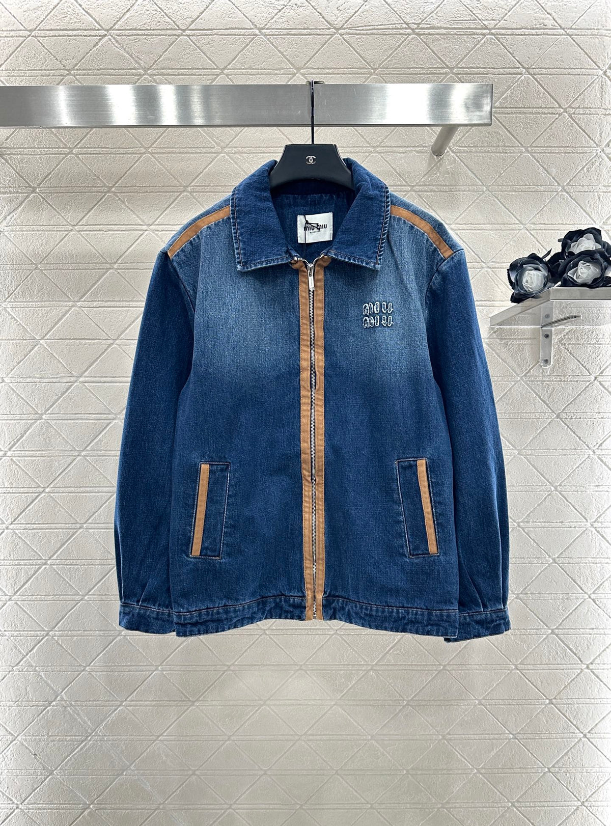 Denim Patchwork Jacket