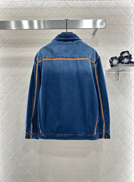 Denim Patchwork Jacket