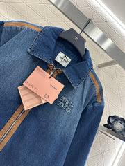 Denim Patchwork Jacket