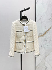 Woven tweed jacket