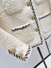 Woven tweed jacket