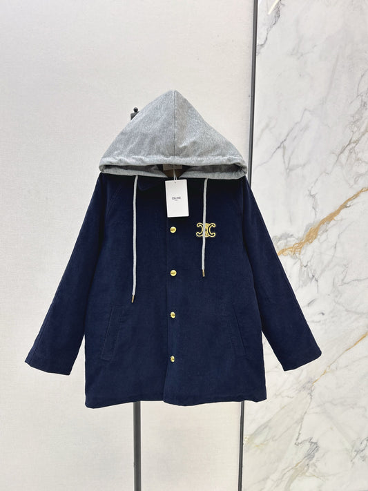 Hooded Drawstring Puffer Jacket