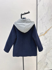 Hooded Drawstring Puffer Jacket