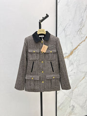 Vintage herringbone jacket