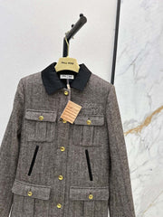 Vintage herringbone jacket