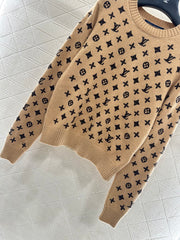 Embroidered pullover knit top