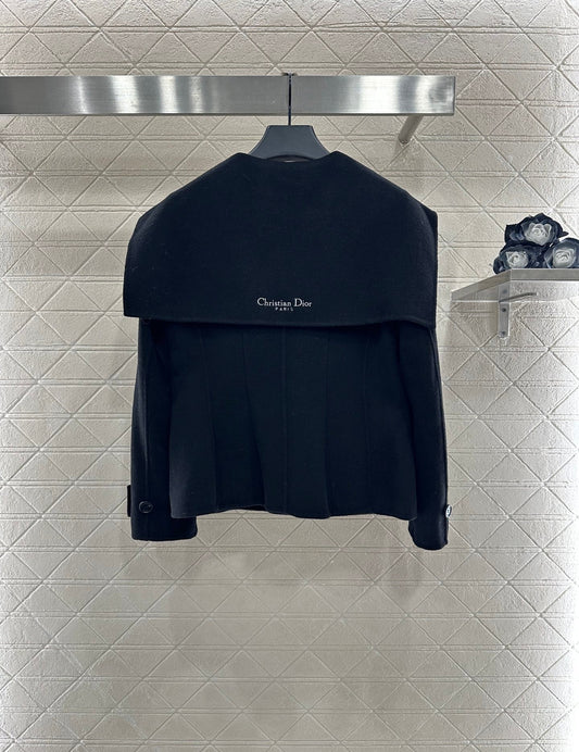 Large Lapel Shawl Coat