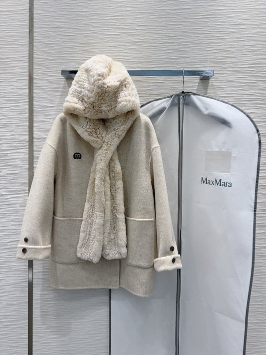 Double-faced cashmere coat