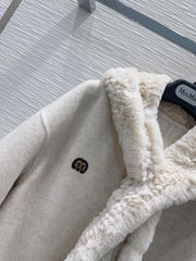 Double-faced cashmere coat