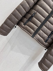 lightweight hooded down jacket