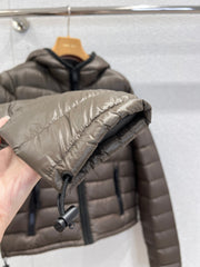 lightweight hooded down jacket