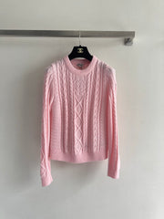 Simple pullover knit sweater