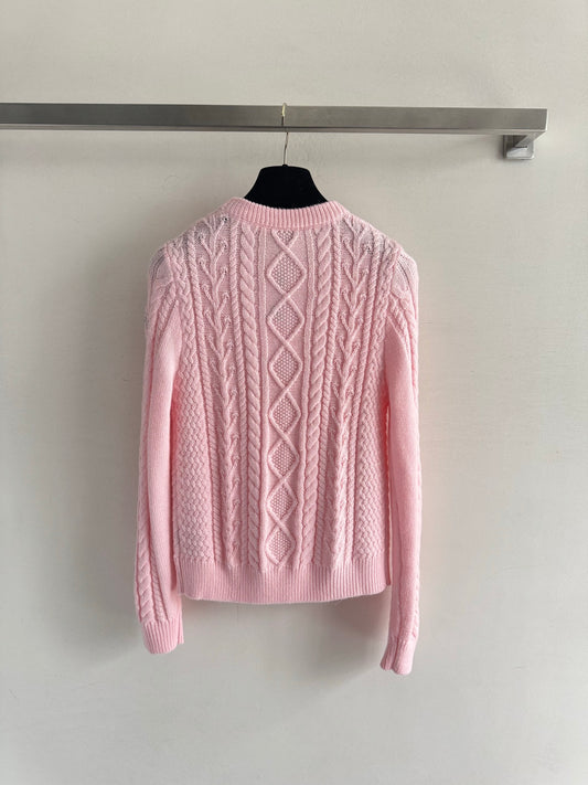 Simple pullover knit sweater