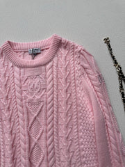 Simple pullover knit sweater