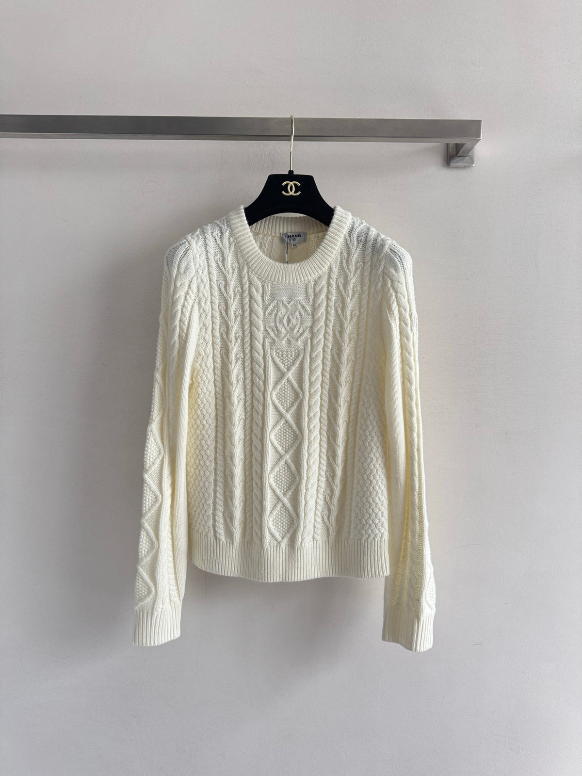 Simple pullover knit sweater