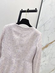 Pink Woven Dress