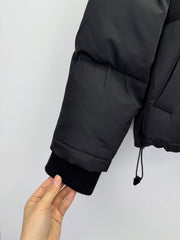 Short down jacket