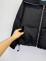 Short down jacket