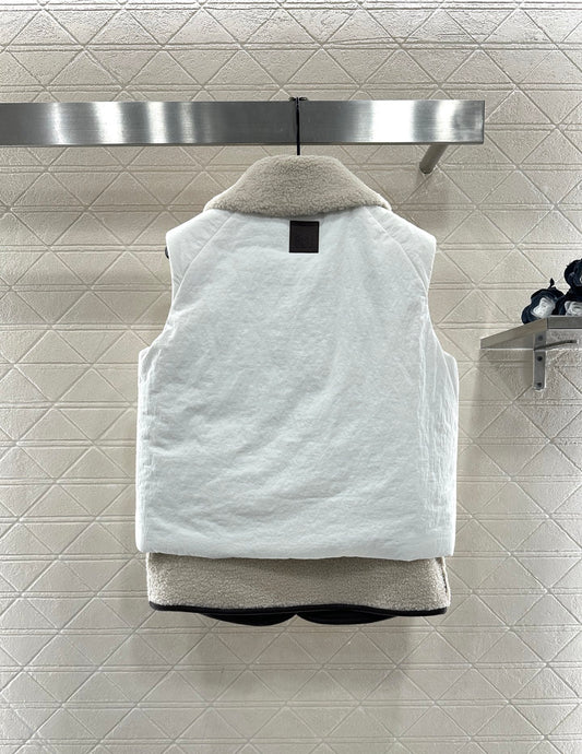 Two-Piece Teddy Fleece Vest Set