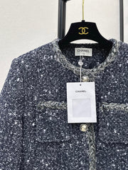 Coarse-woven Goose Down Woven Coat