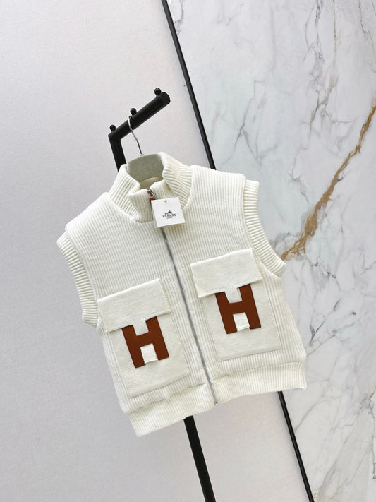 Pocket Wool Knit Vest