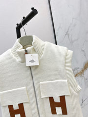 Pocket Wool Knit Vest