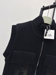 Pocket Wool Knit Vest