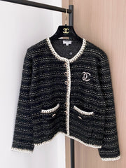 wavy ribbon cardigan