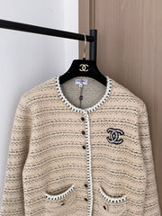 wavy ribbon cardigan