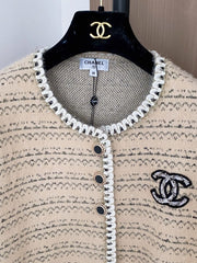 wavy ribbon cardigan